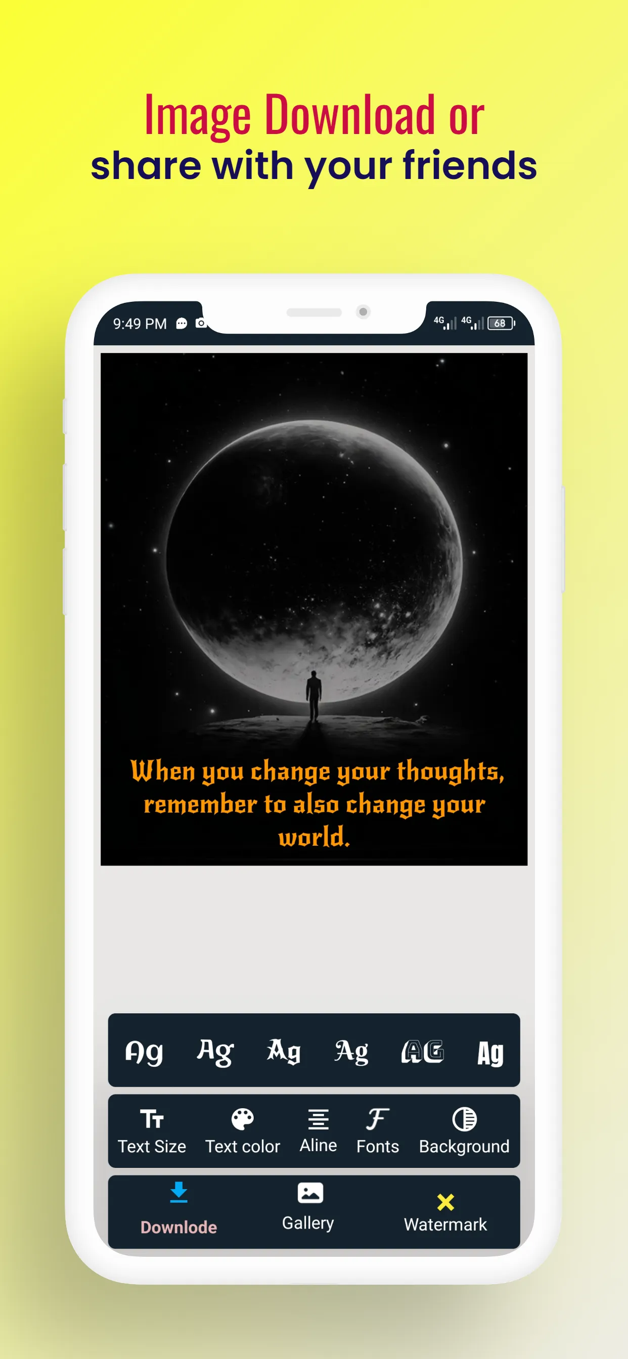 Deep life quotes and Status | Indus Appstore | Screenshot