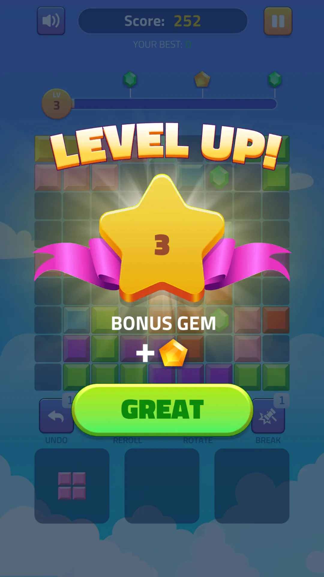 Block Puzzle - Gems Adventure | Indus Appstore | Screenshot