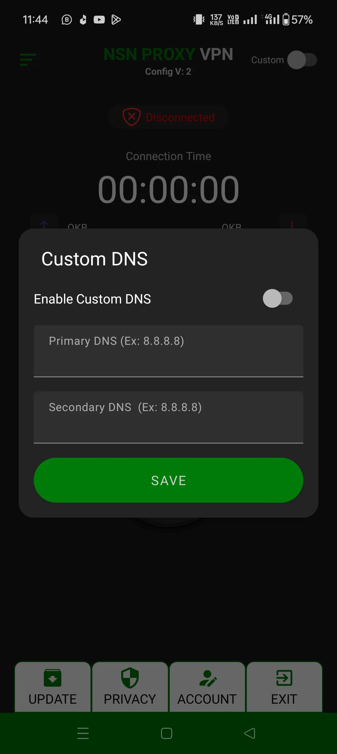 NSN PROXY VPN | Indus Appstore | Screenshot