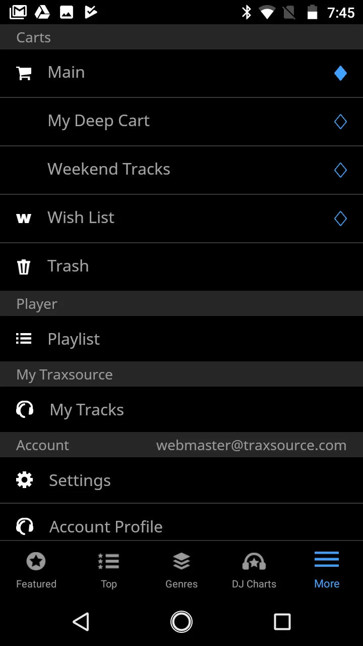 Traxsource | Indus Appstore | Screenshot