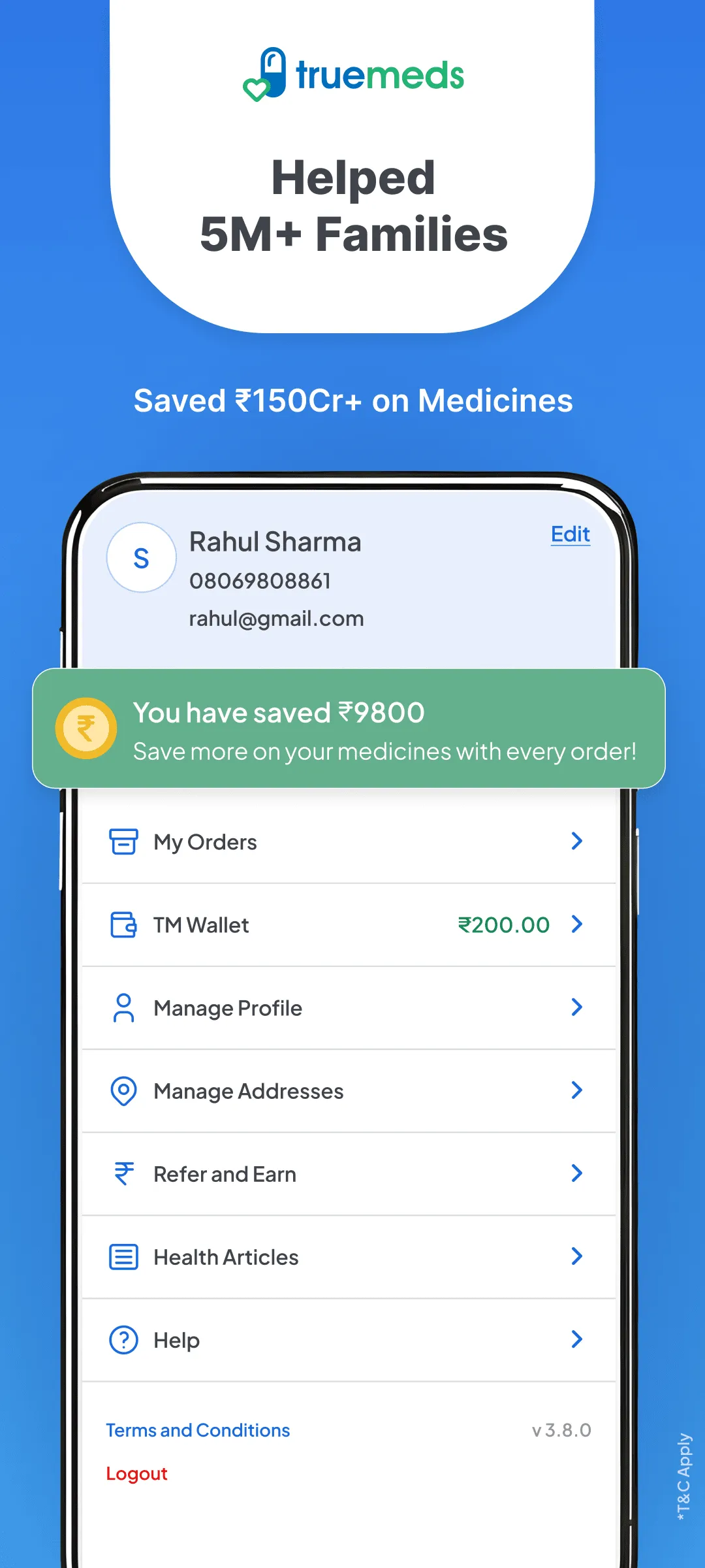 Truemeds - Health & Medicine | Indus Appstore | Screenshot