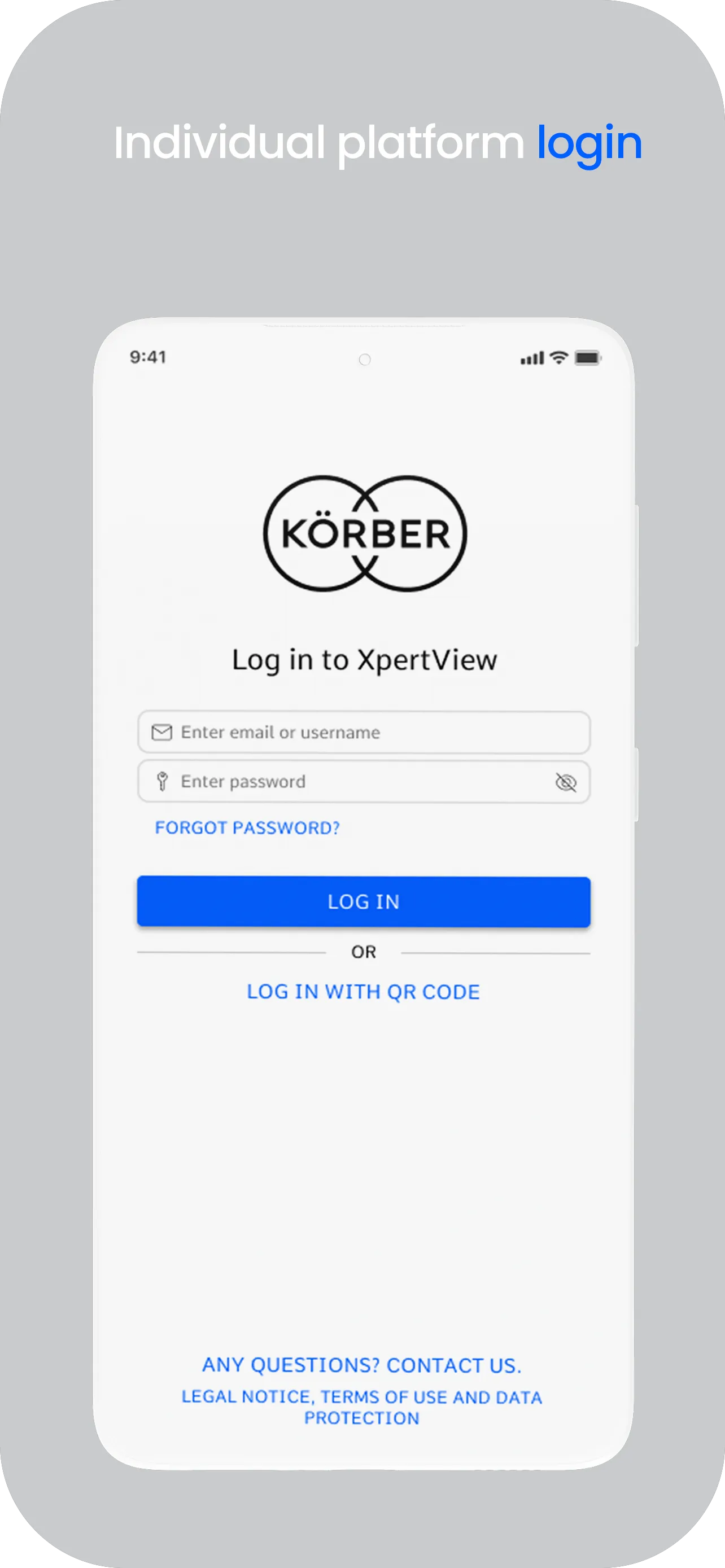 Körber Xpert View | Indus Appstore | Screenshot