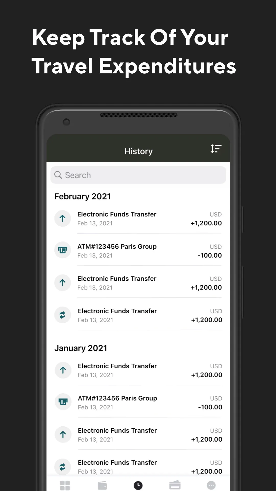 The X Travel Wallet | Indus Appstore | Screenshot