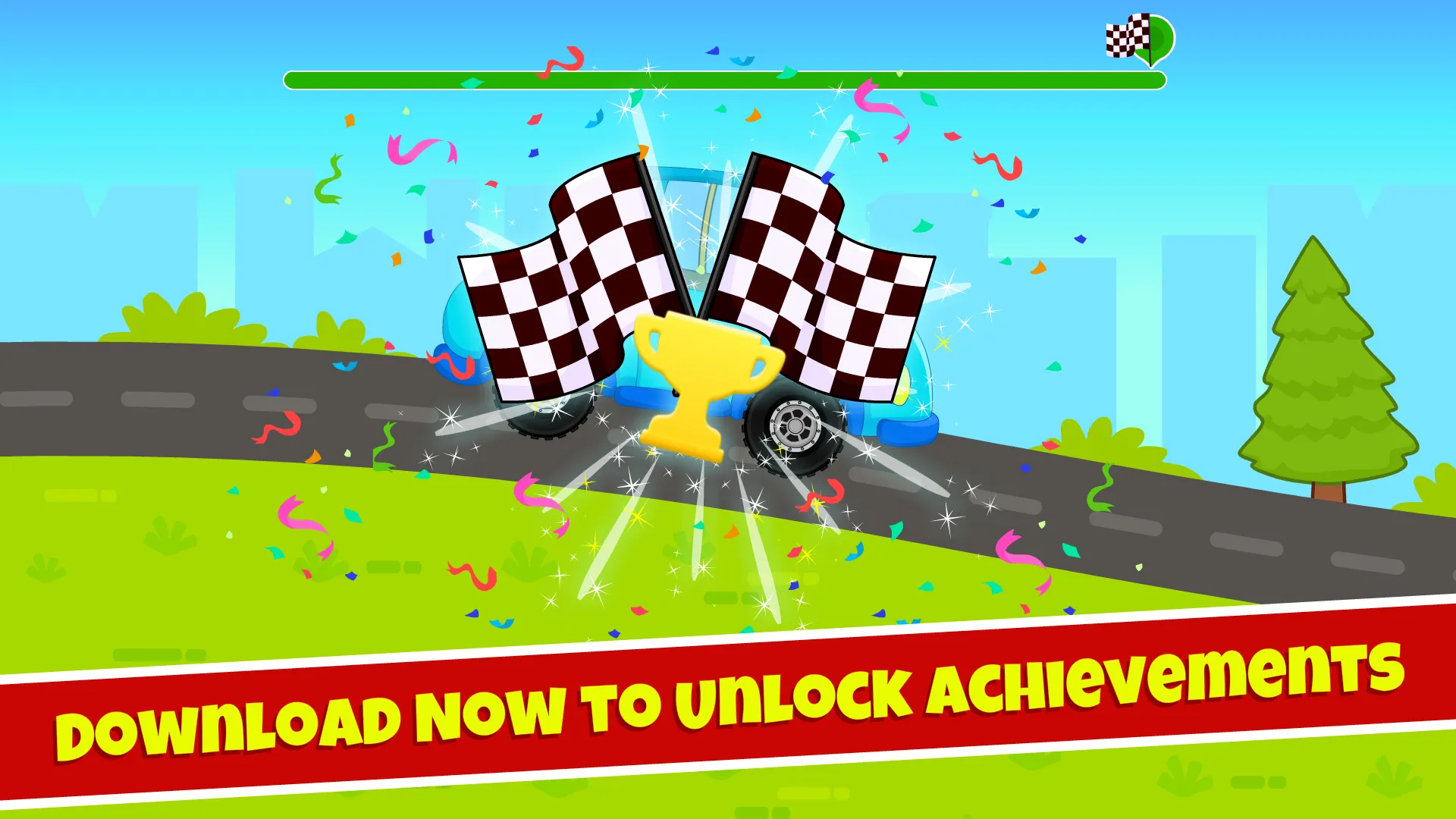 Tizi Town Car Racing for Kids | Indus Appstore | Screenshot