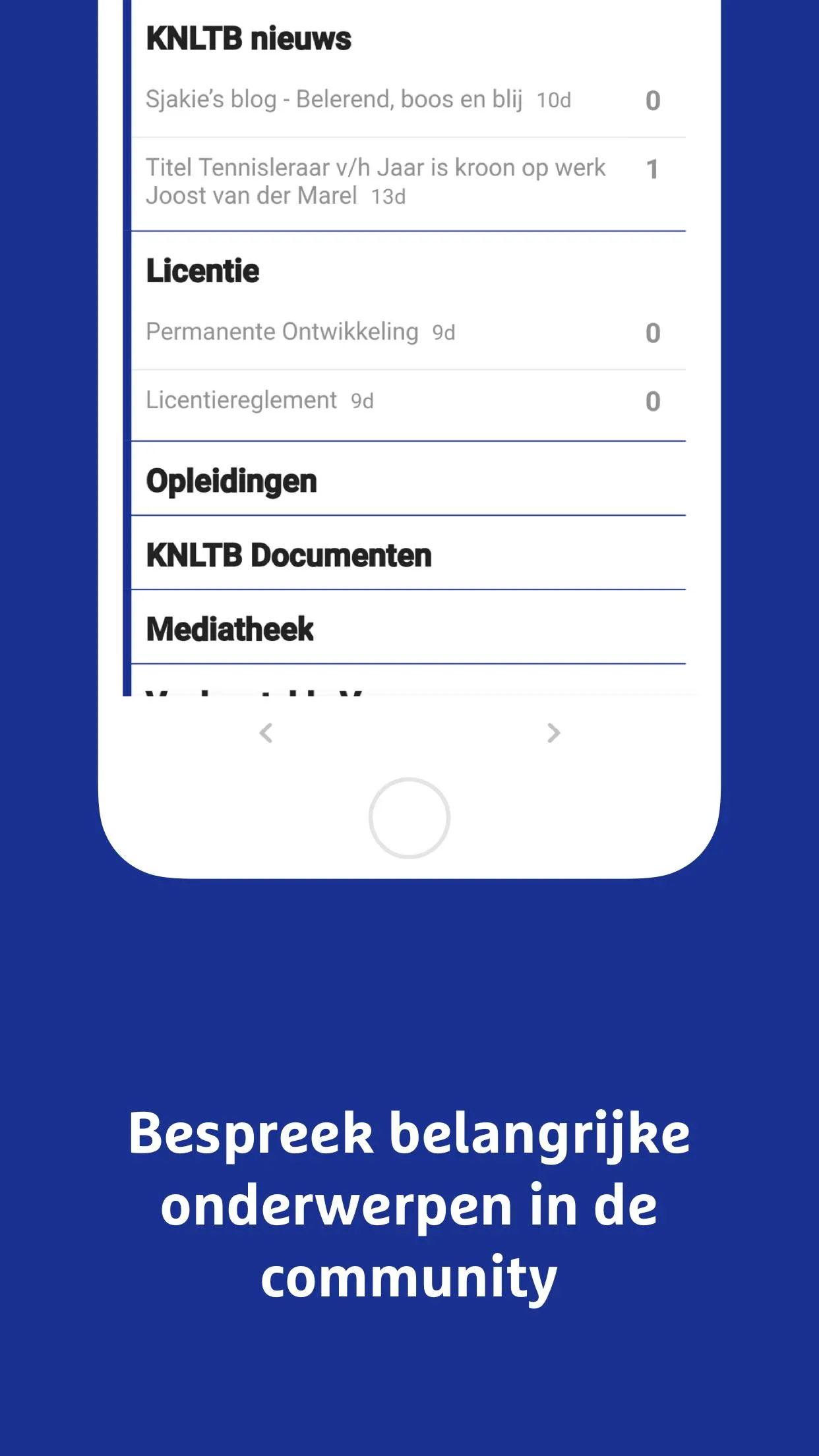 KNLTB Leraren App | Indus Appstore | Screenshot