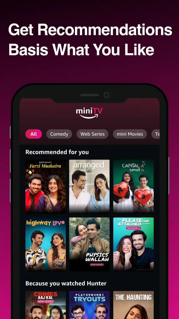 Amazon miniTV - Web Series | Indus Appstore | Screenshot