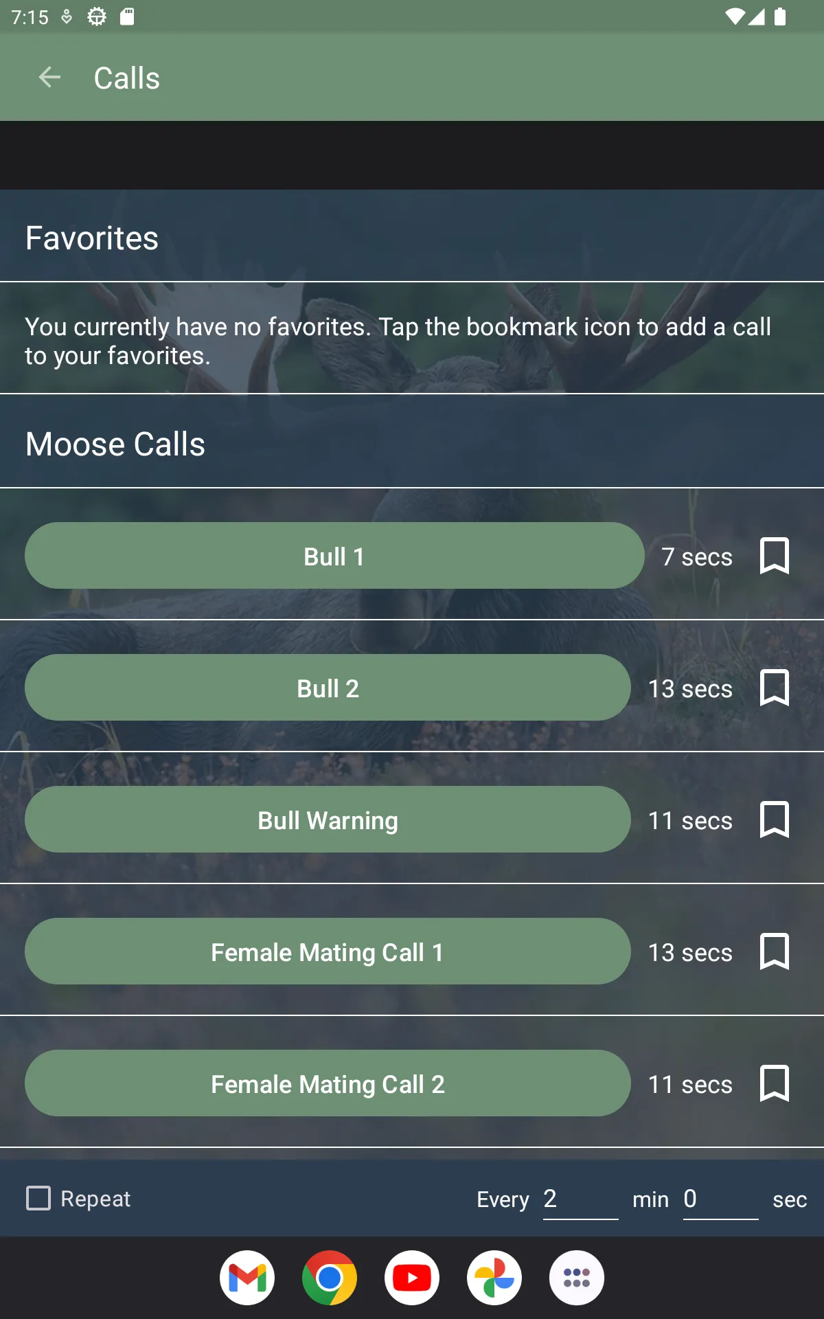 Moose Calls | Indus Appstore | Screenshot