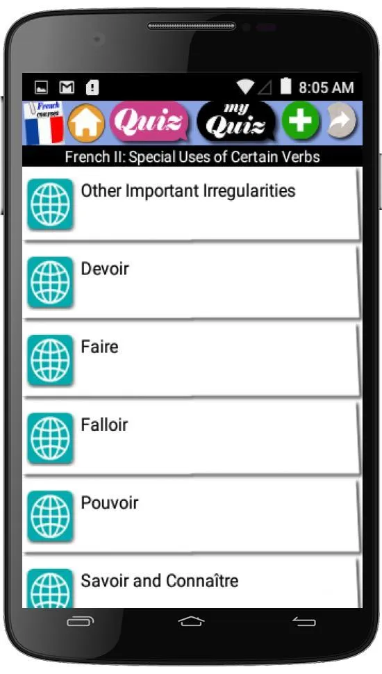 French courses | Indus Appstore | Screenshot