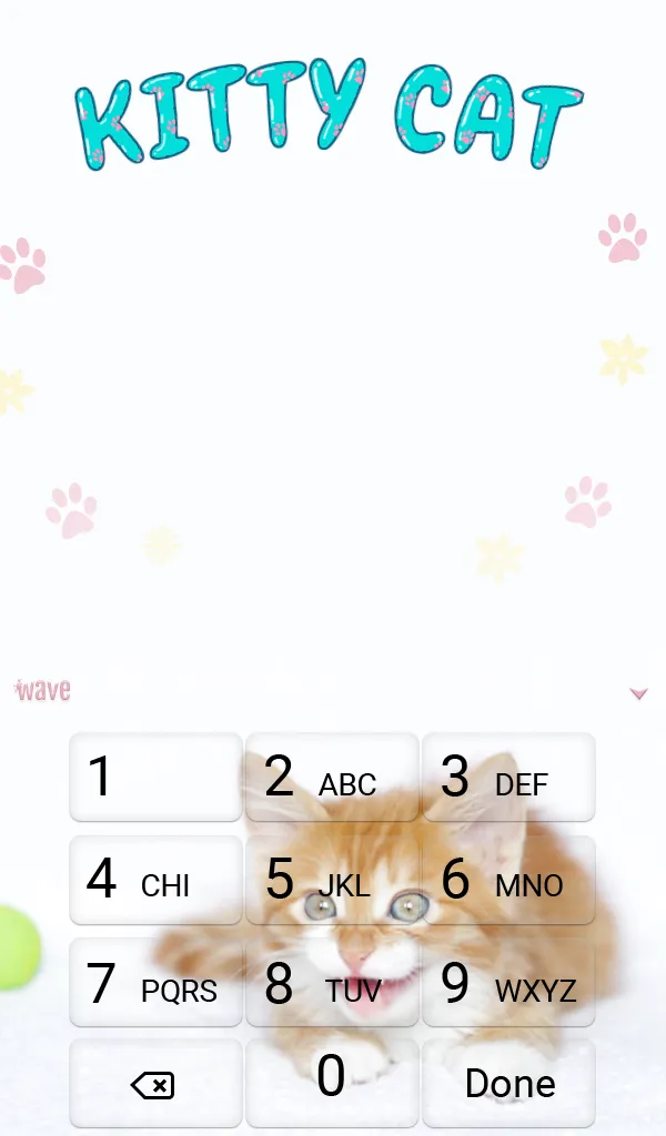 Kitty Cat Keyboard & Wallpaper | Indus Appstore | Screenshot