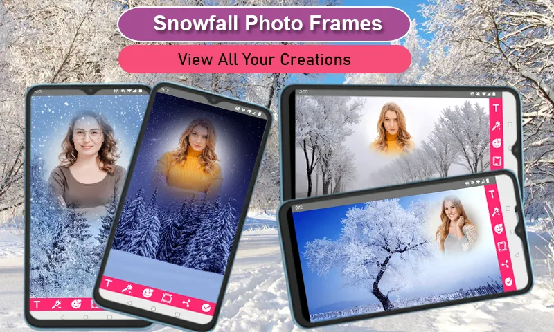 Snowfall Photo Editor | Indus Appstore | Screenshot