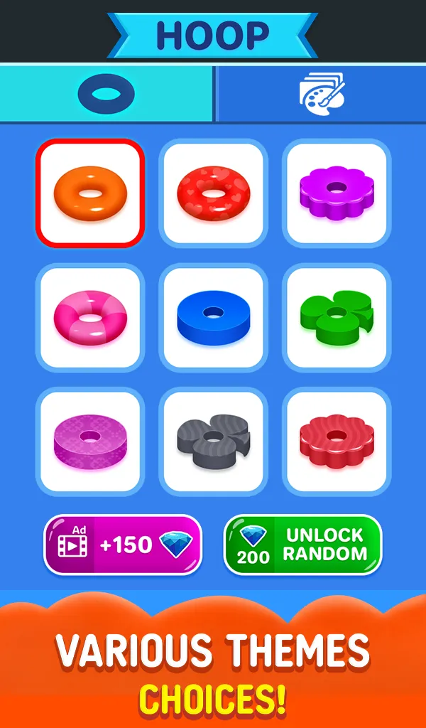 Hoop Sort - Color Hoop Stack | Indus Appstore | Screenshot