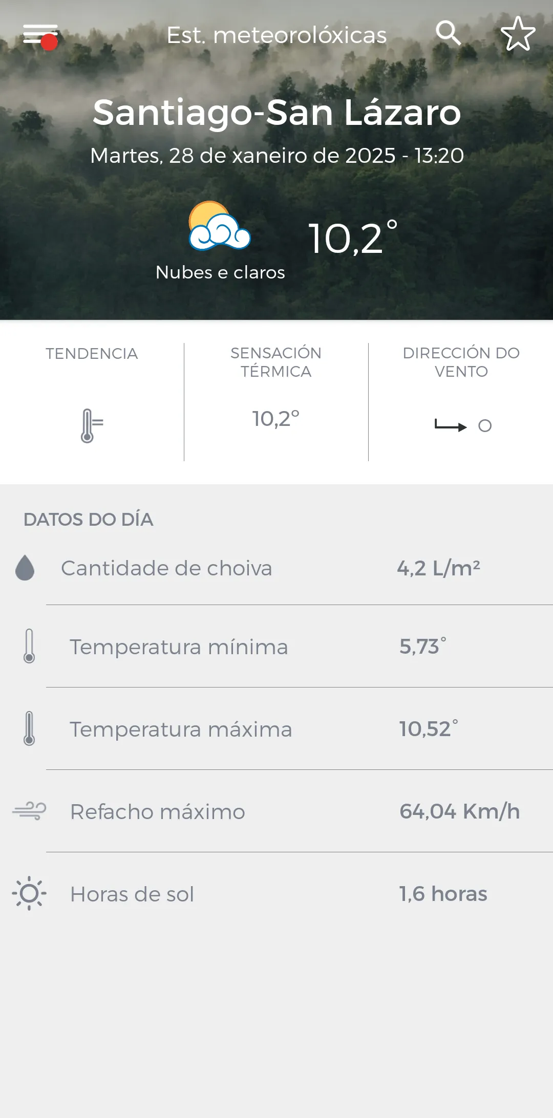 MeteoGalicia | Indus Appstore | Screenshot