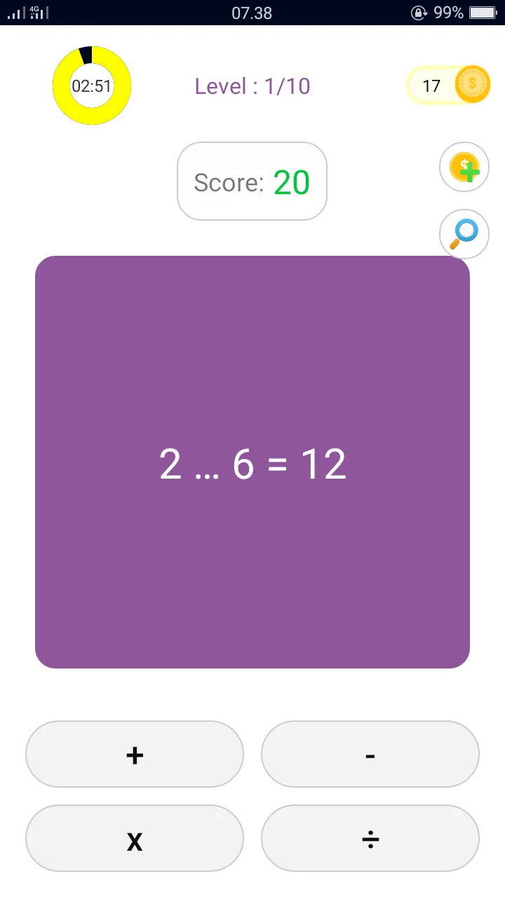 Math brain teasers | Indus Appstore | Screenshot