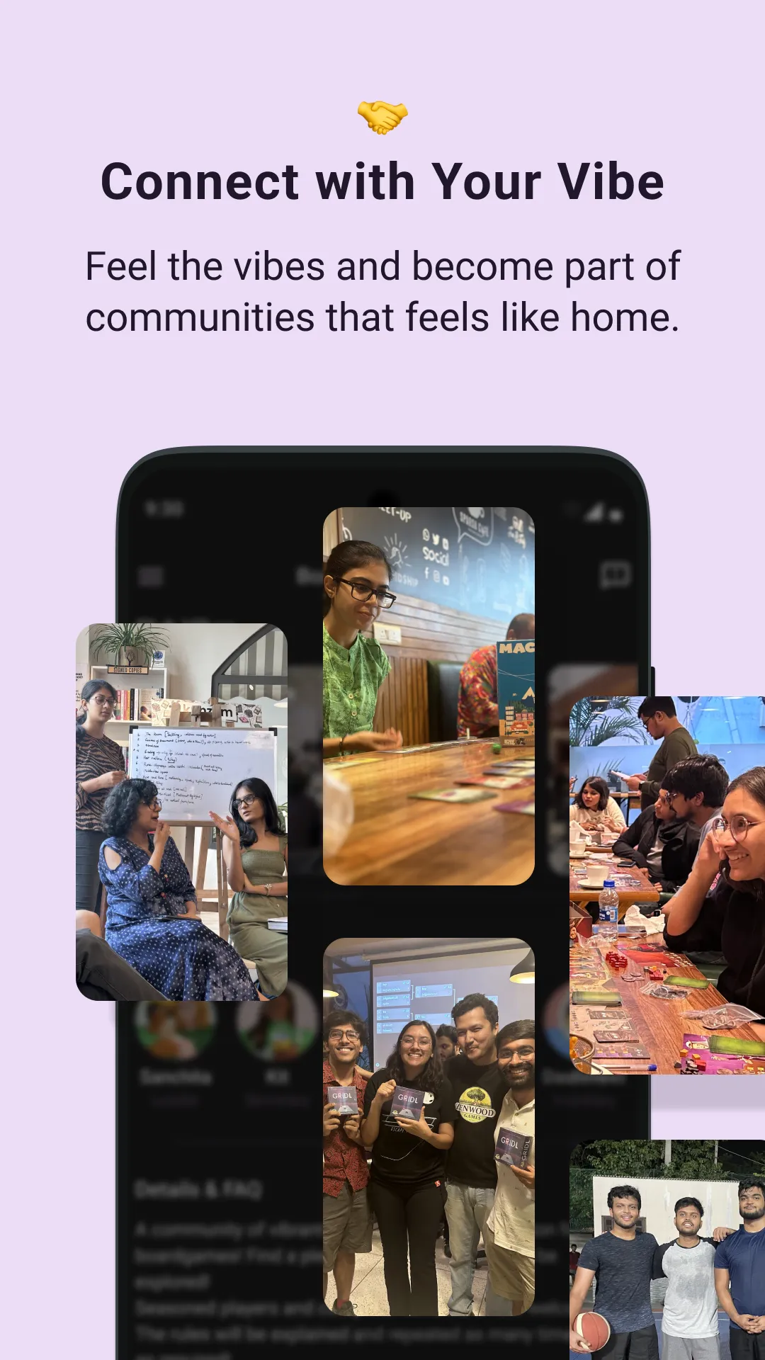 Misfits: Hobbies & Friends IRL | Indus Appstore | Screenshot