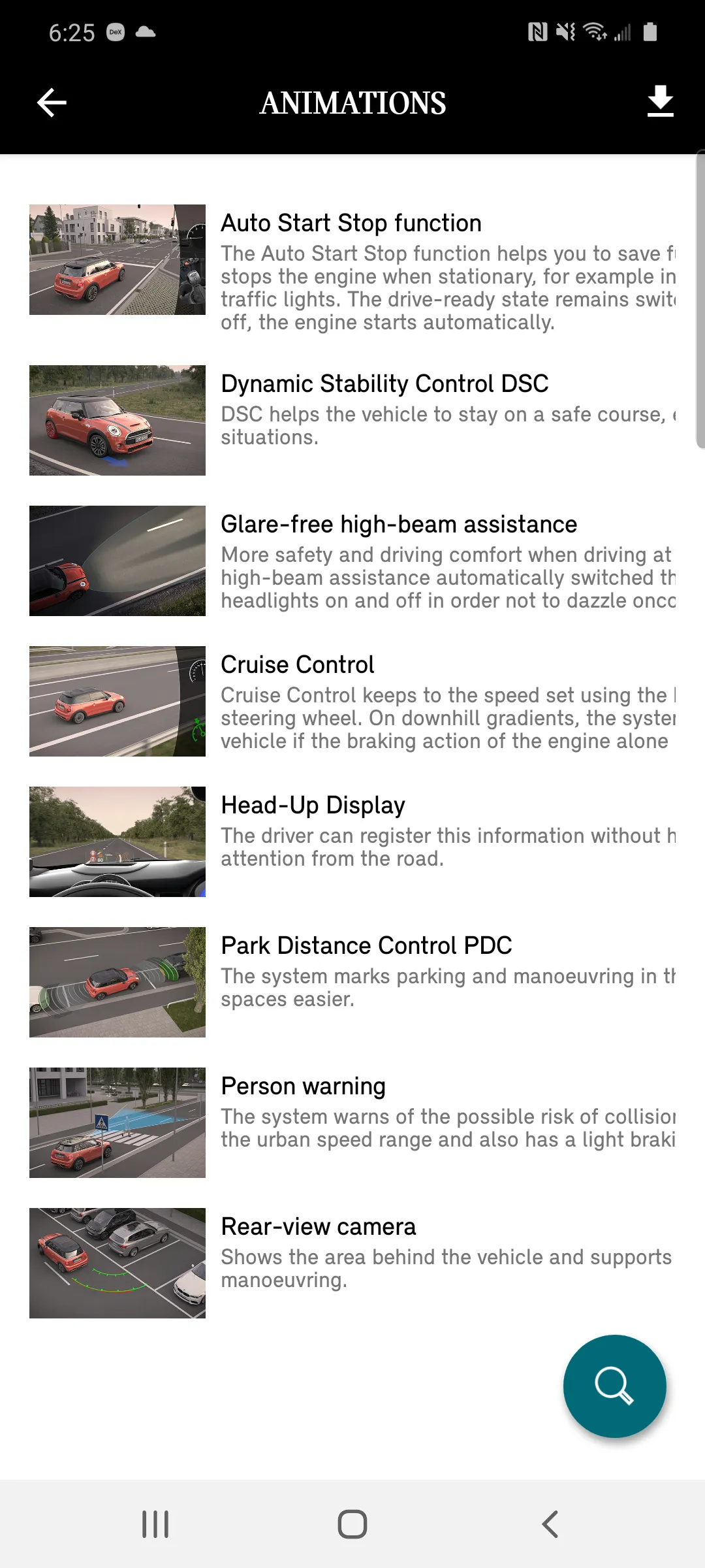 MINI Driver’s Guide | Indus Appstore | Screenshot