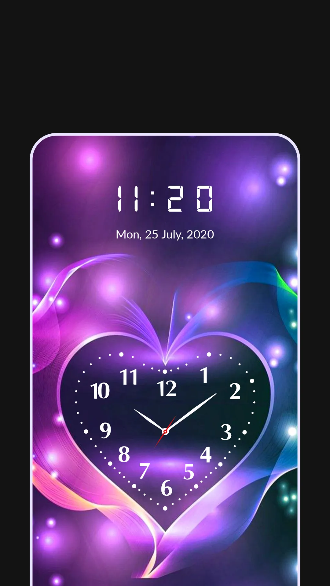 Analog Clock-Digital Wallpaper | Indus Appstore | Screenshot