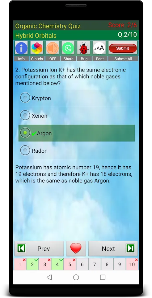 Organic Chemistry Quiz | Indus Appstore | Screenshot