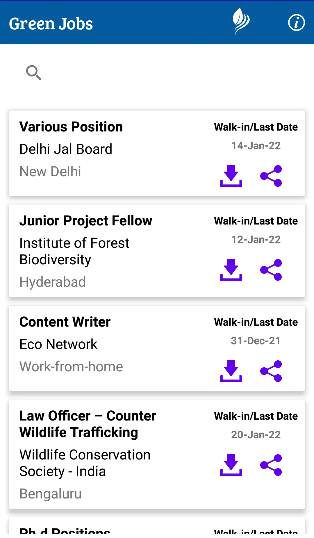 IITM-ENVIS | Indus Appstore | Screenshot