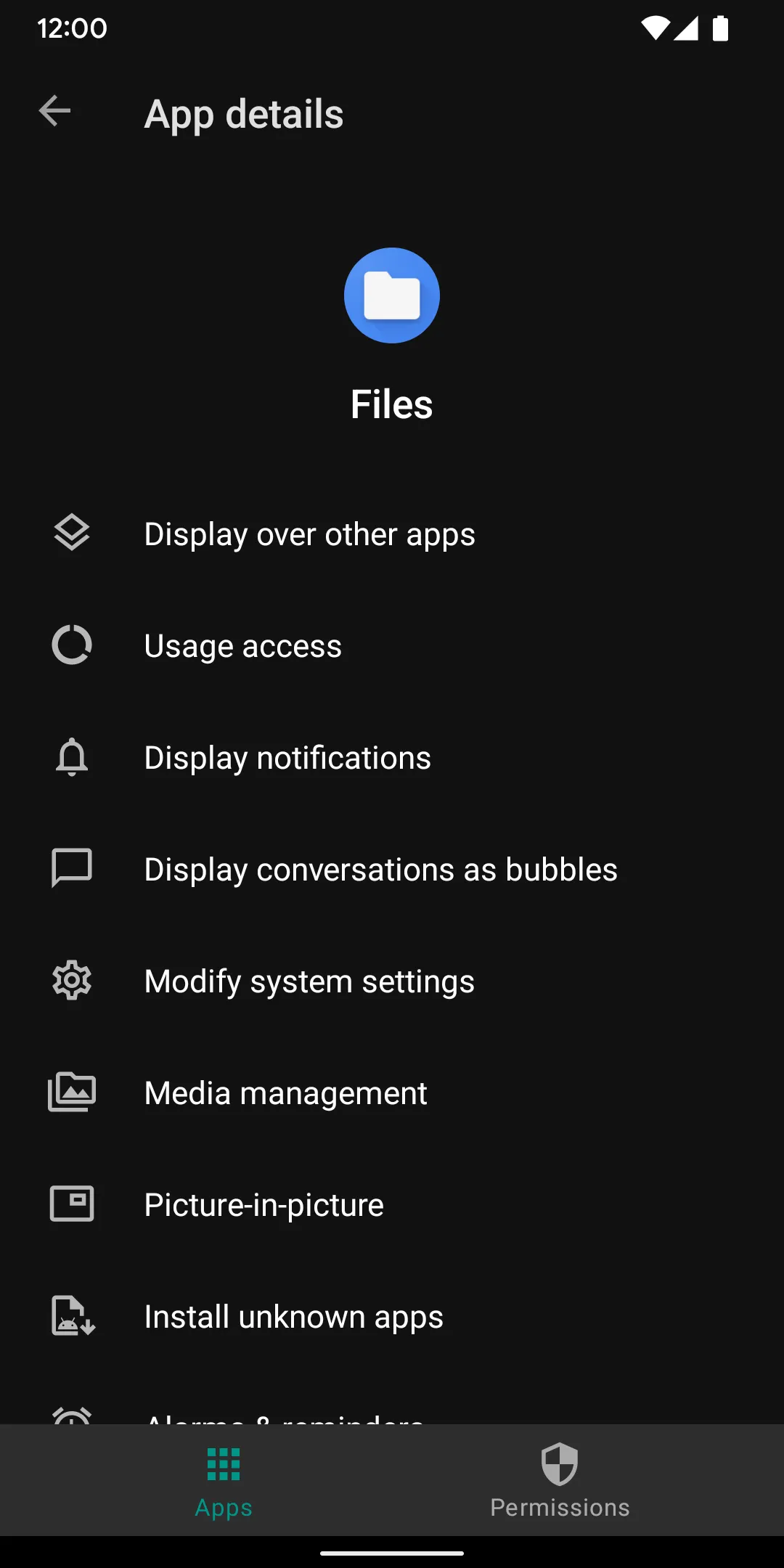 Hidden permissions manager | Indus Appstore | Screenshot