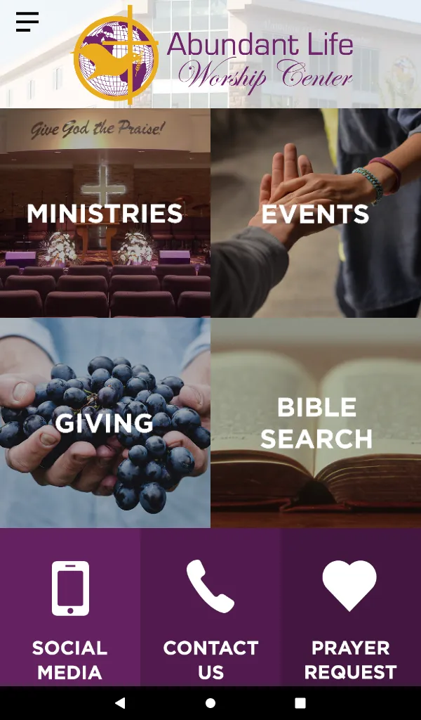 Abundant Life Worship Center - | Indus Appstore | Screenshot