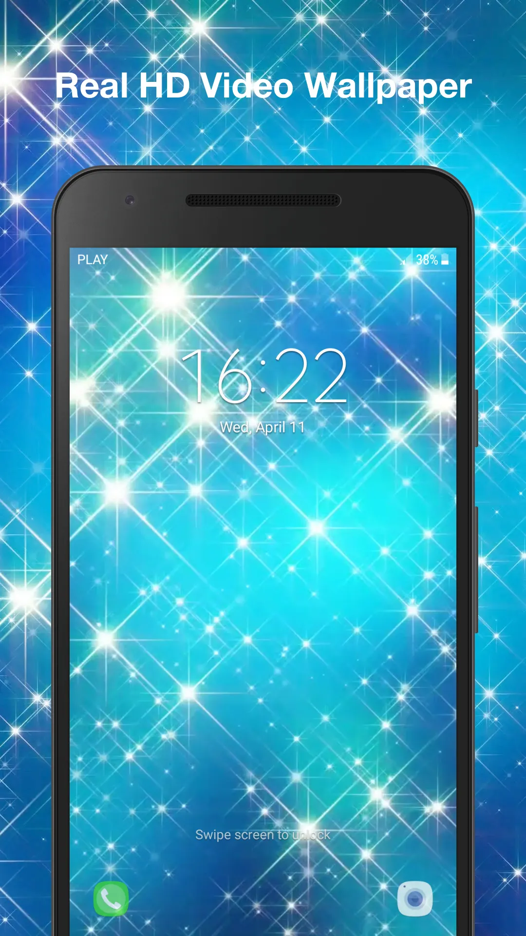 Real Glitter Live Wallpaper | Indus Appstore | Screenshot