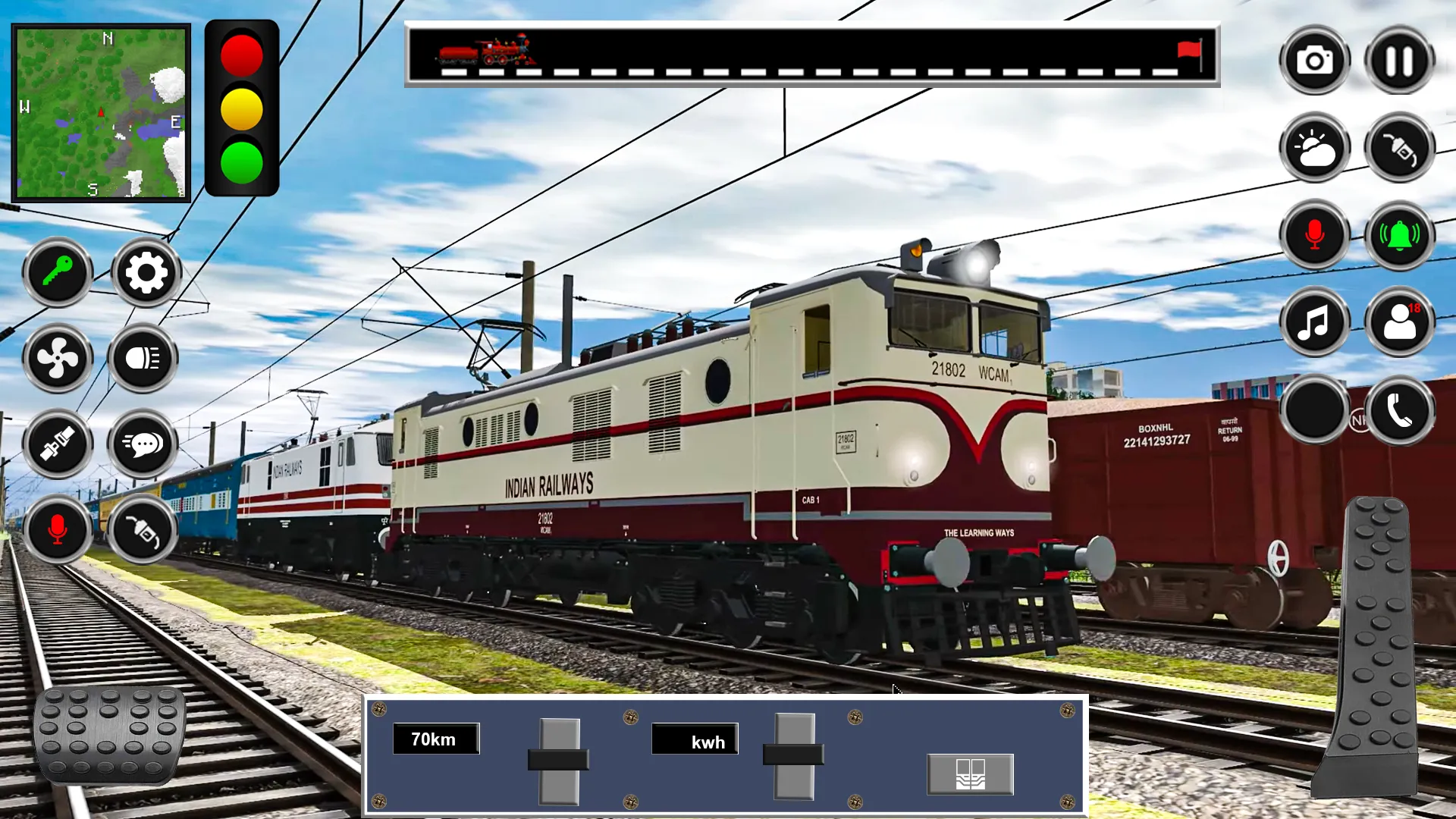 Train Driving Simulator Game | Indus Appstore | Screenshot