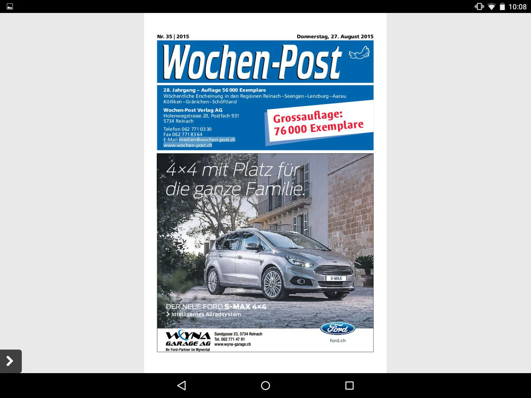 Wochen-Post | Indus Appstore | Screenshot