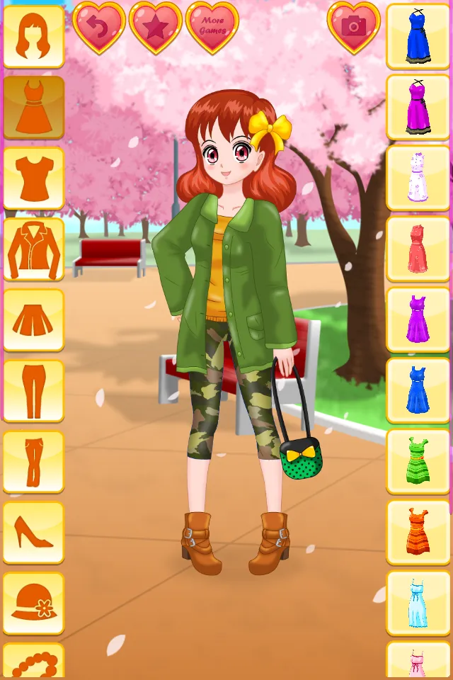 Anime Date Dress Up Girls Game | Indus Appstore | Screenshot