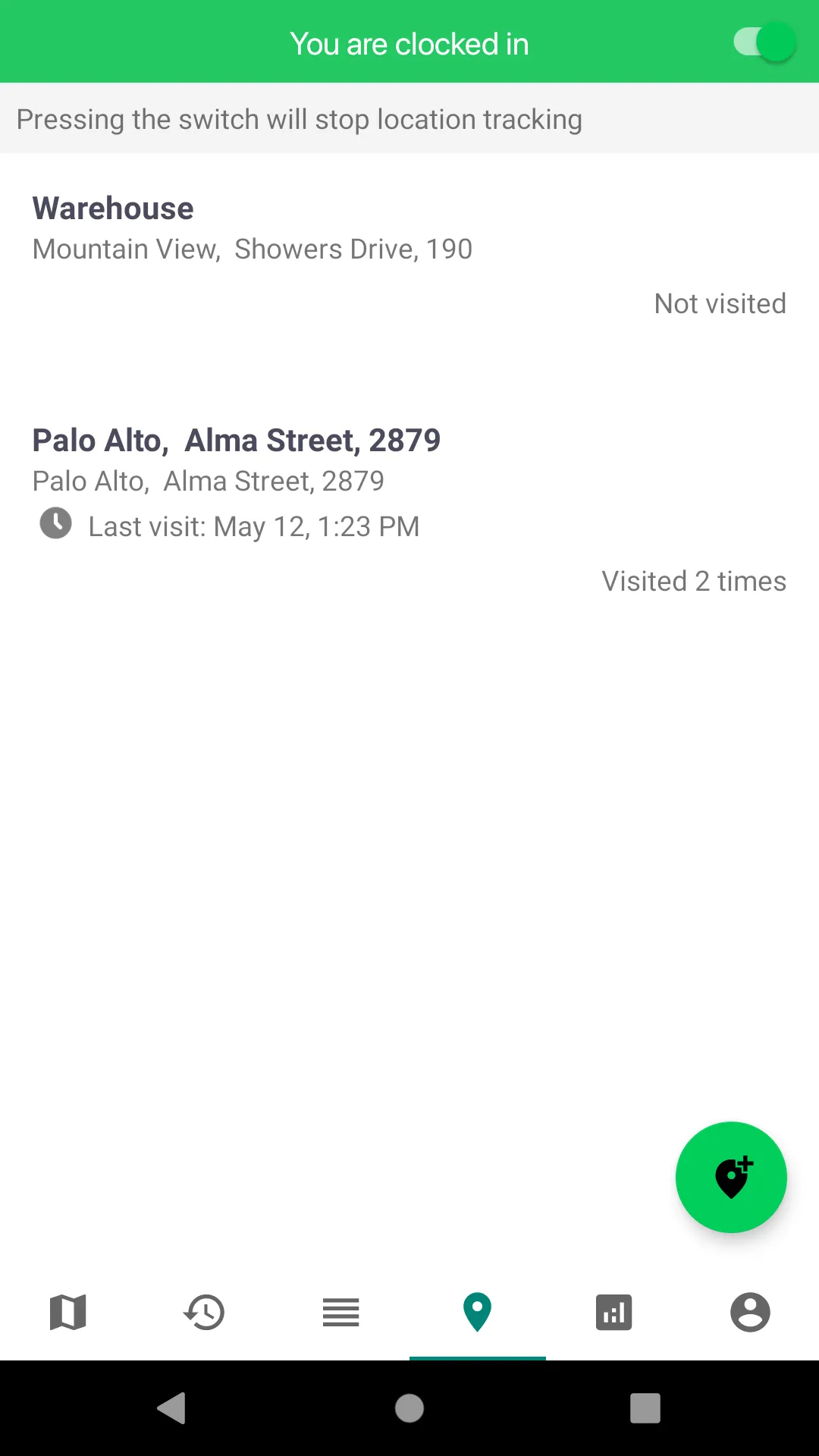 HyperTrack Visits | Indus Appstore | Screenshot