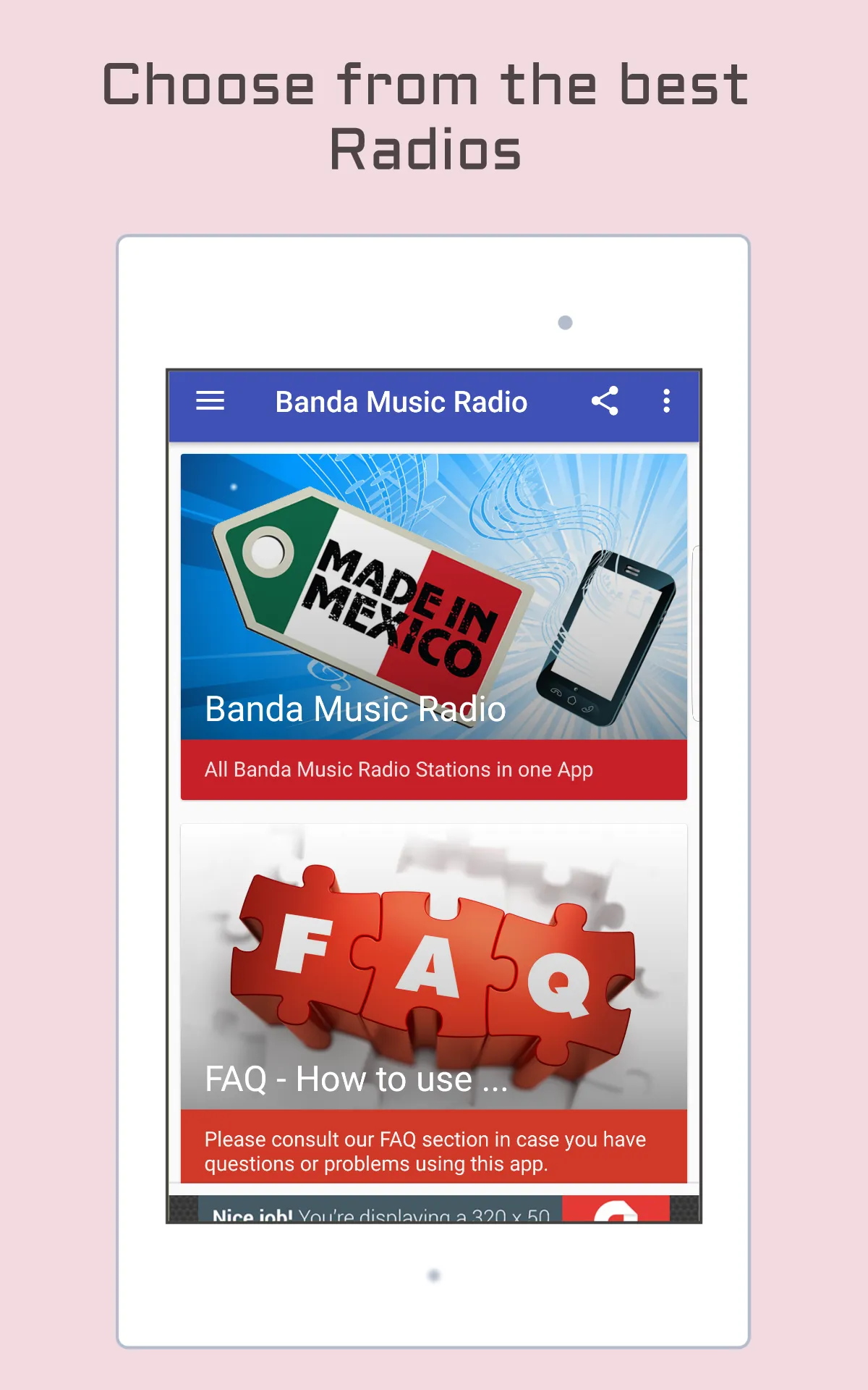 Banda Music Radio Stations | Indus Appstore | Screenshot