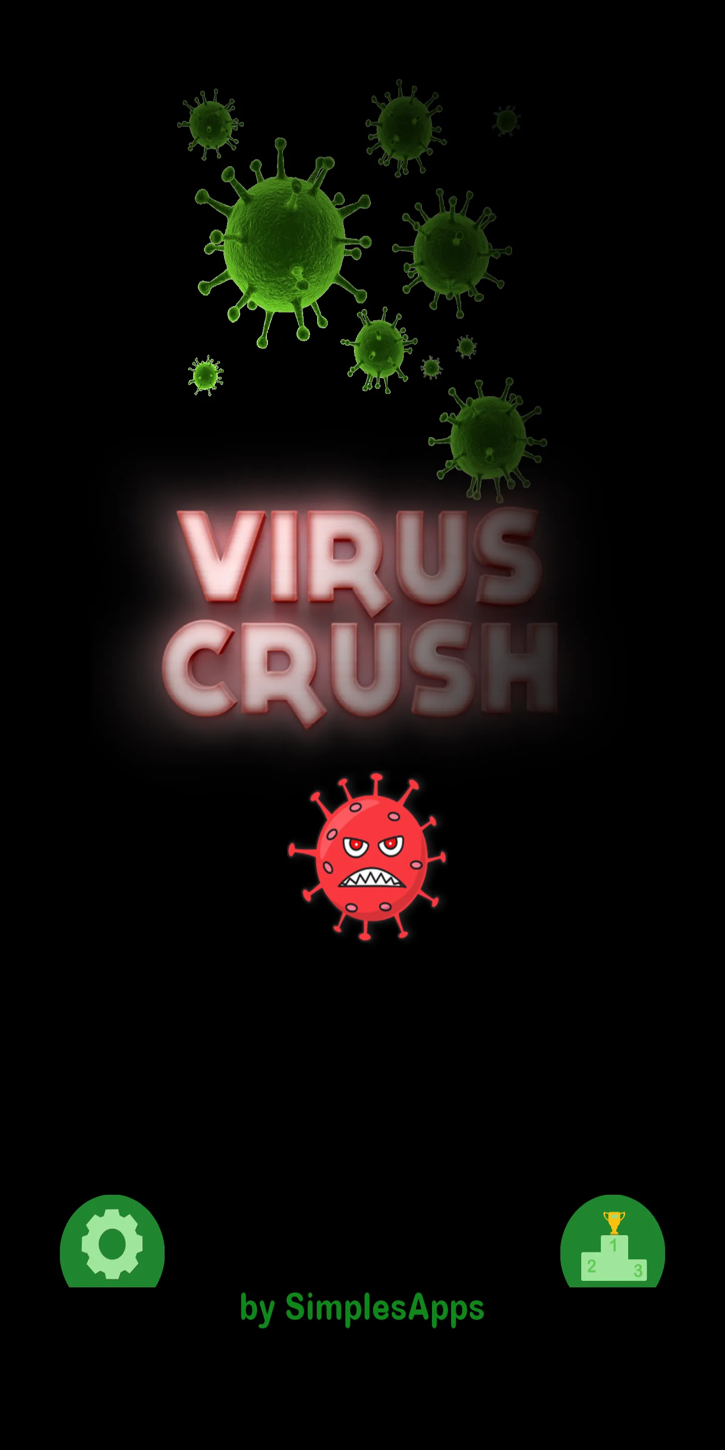 Virus Crush: Finger Tap Game | Indus Appstore | Screenshot