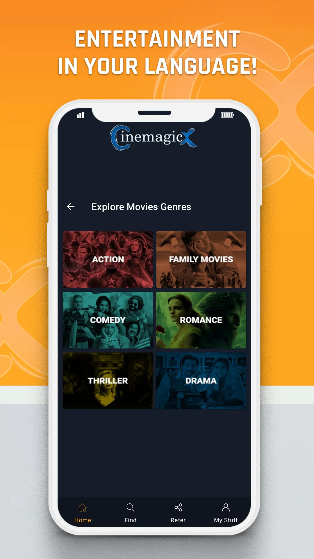 CinemagicX | Indus Appstore | Screenshot