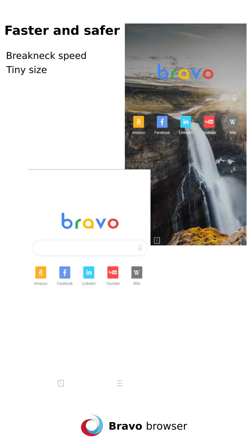 Bravo Browser-Fast, AdBlock | Indus Appstore | Screenshot