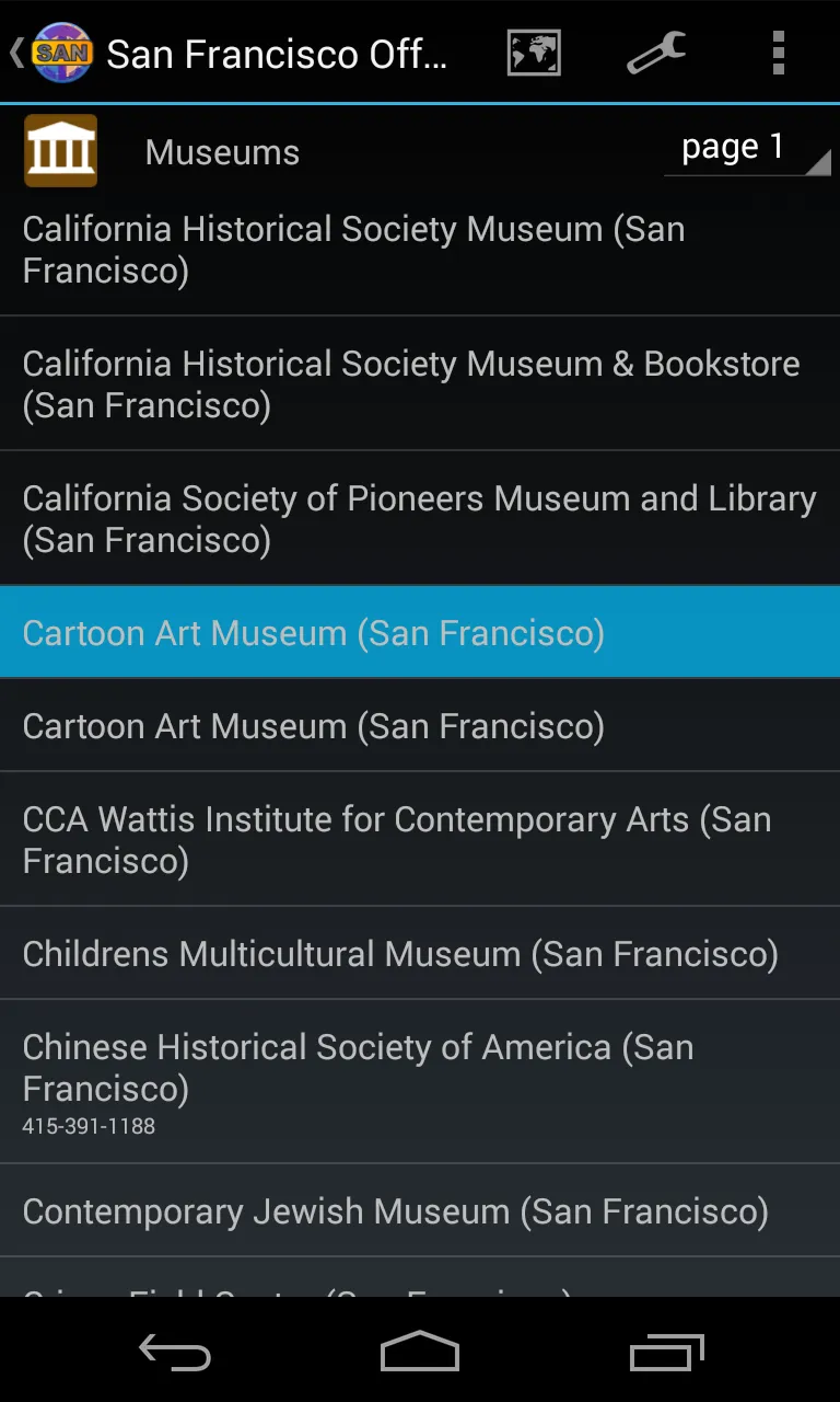 San Francisco Offline City Map | Indus Appstore | Screenshot