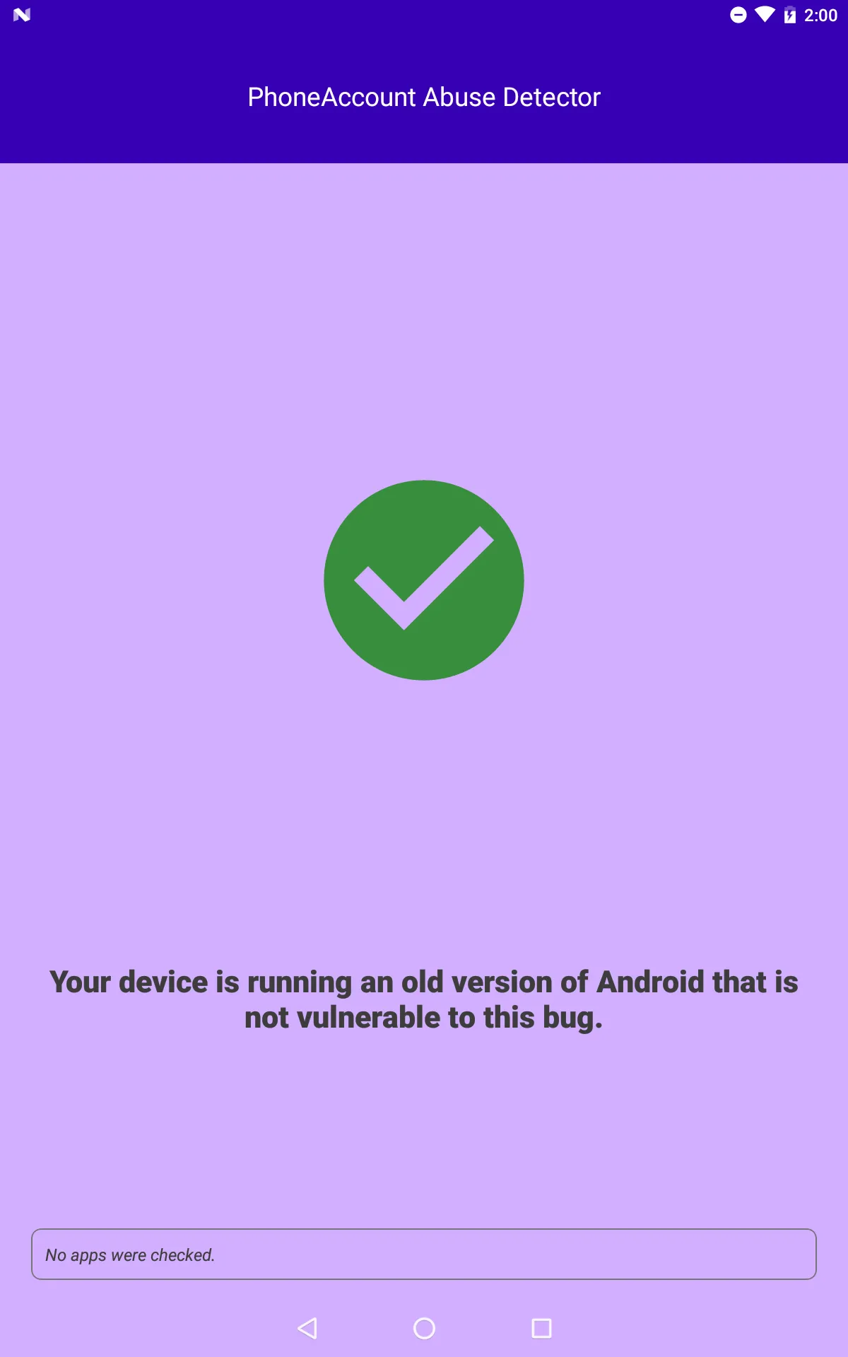 PhoneAccount Abuse Detector | Indus Appstore | Screenshot