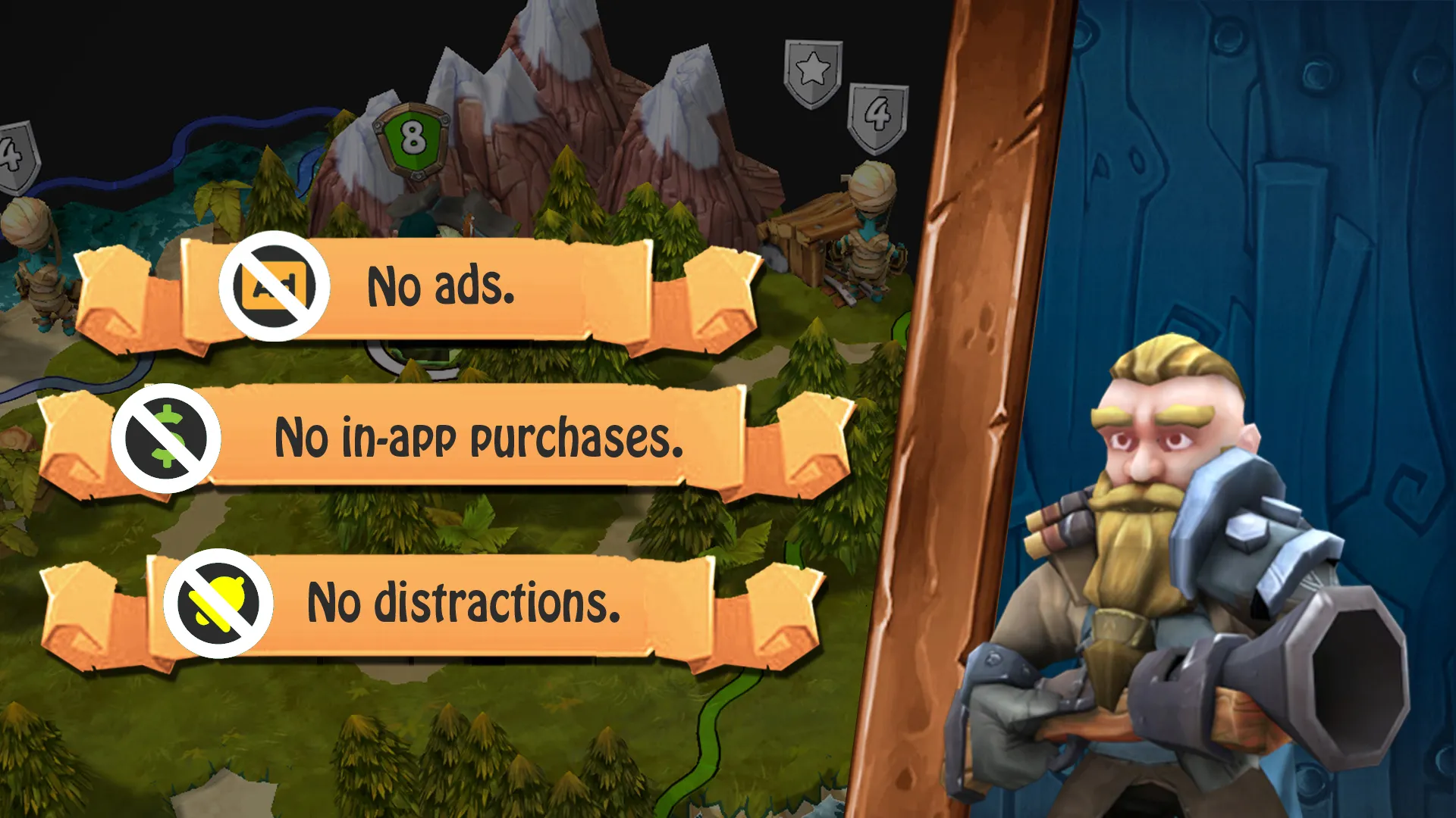 Heroes of Flatlandia - Demo | Indus Appstore | Screenshot