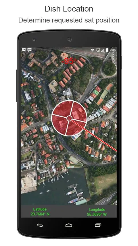 Satfinder Find TV Satellites | Indus Appstore | Screenshot