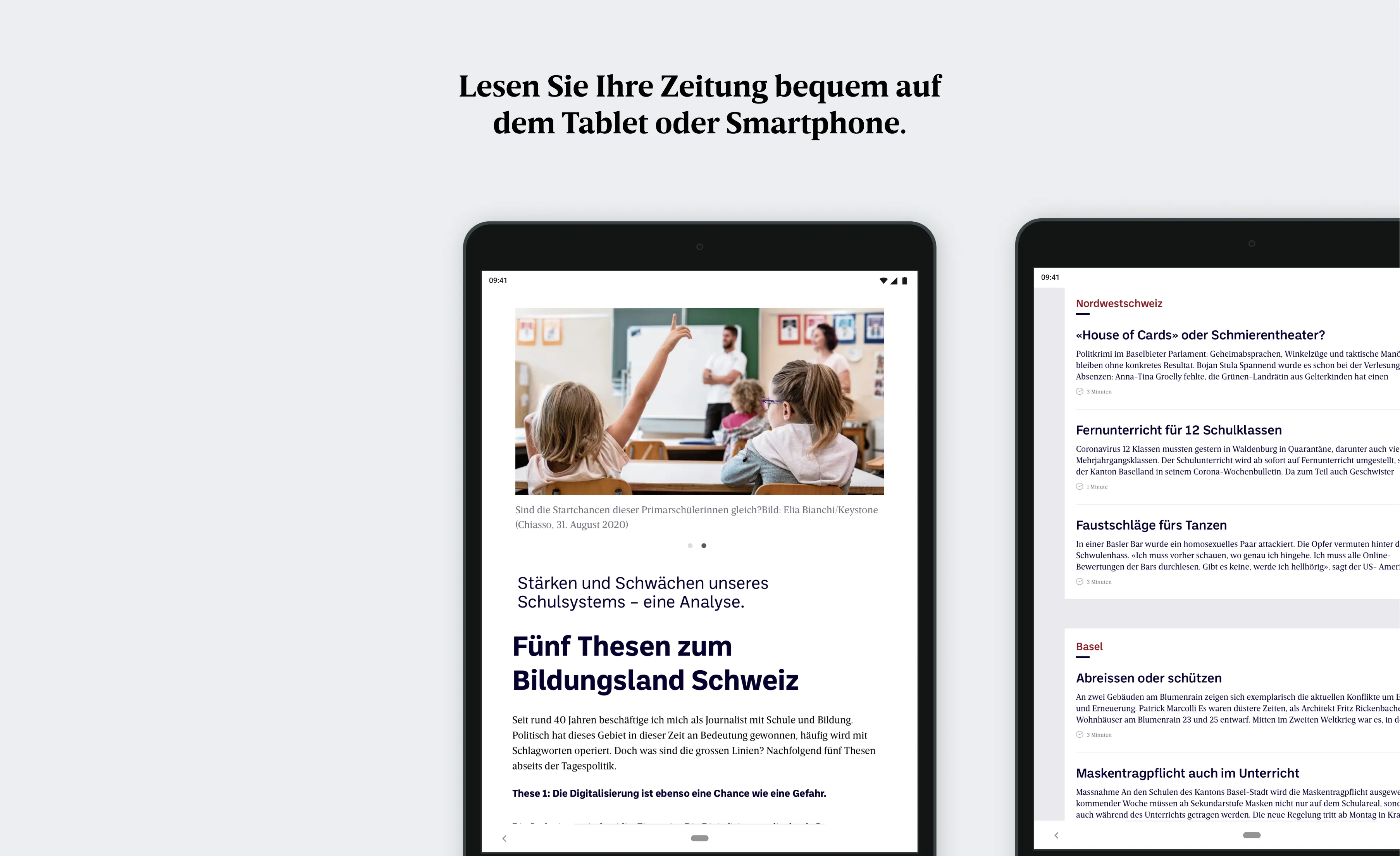 bz Zeitung aus Basel - E-Paper | Indus Appstore | Screenshot