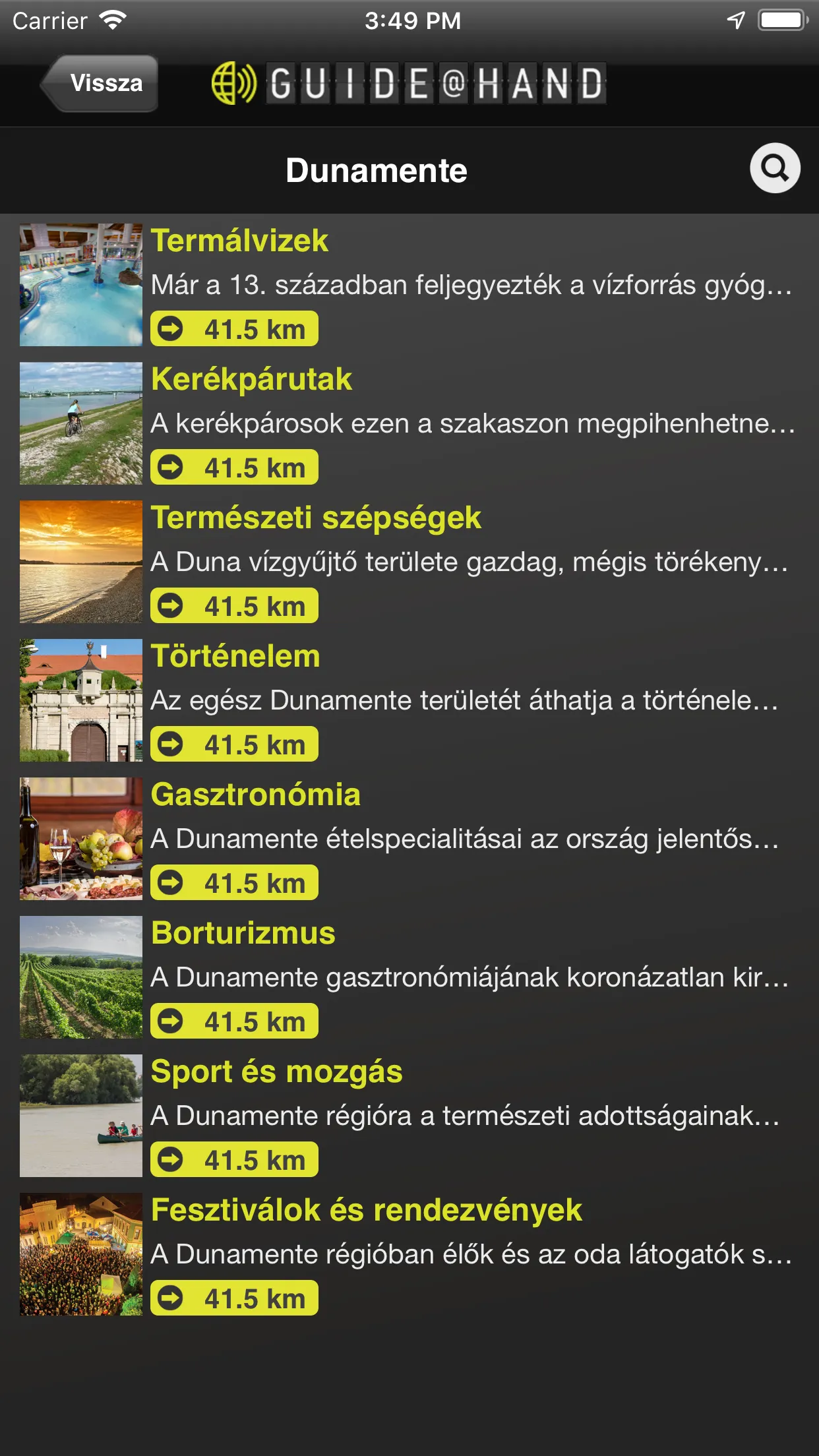 Podunajsko-Dunamente | Indus Appstore | Screenshot