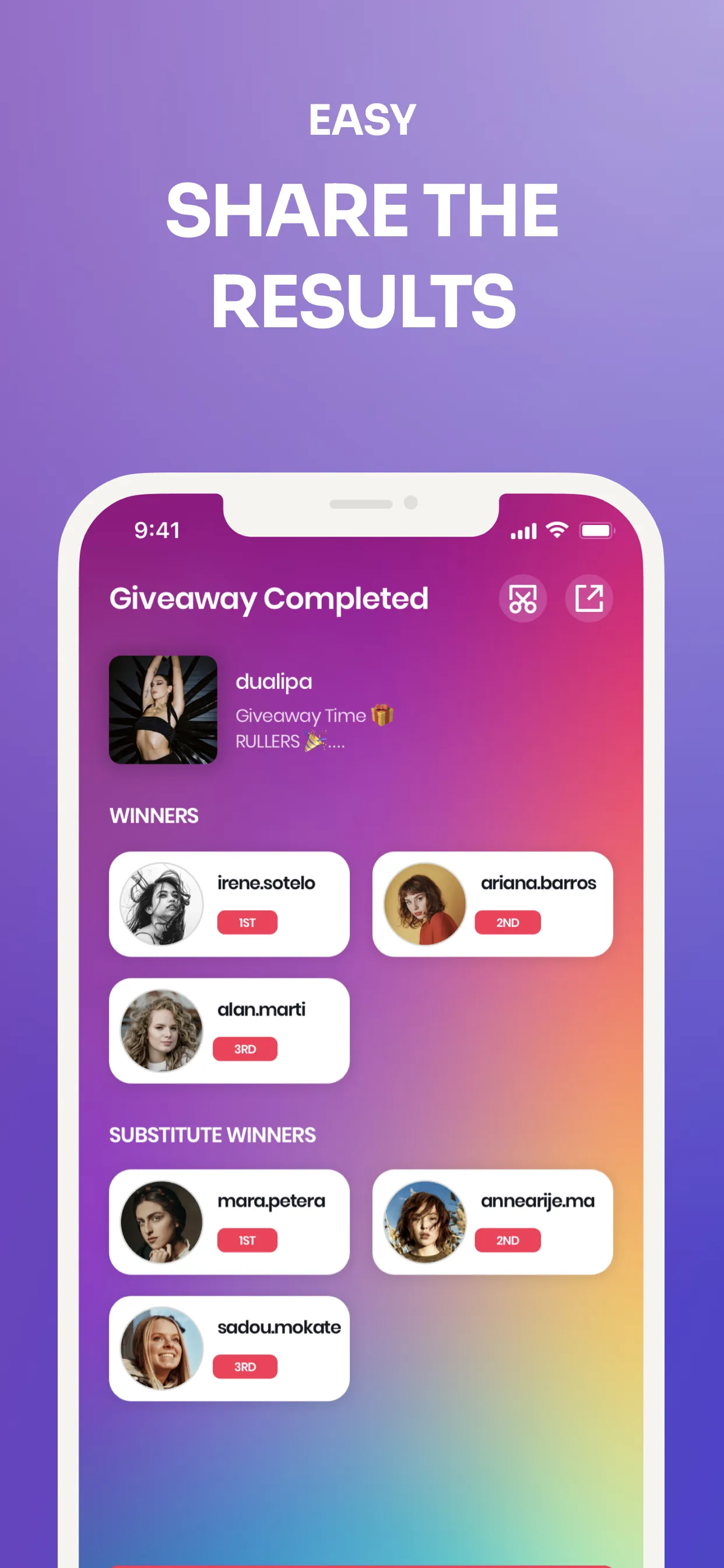 Comment Picker for Giveaways | Indus Appstore | Screenshot