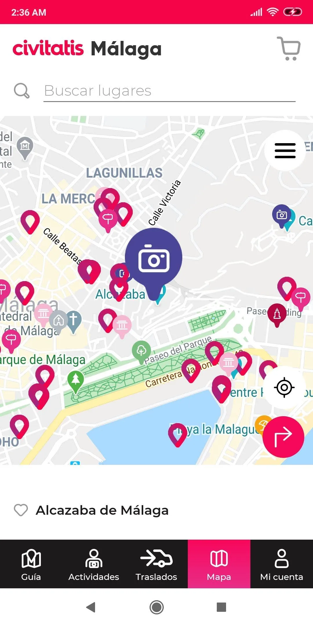 Guía de Málaga de Civitatis | Indus Appstore | Screenshot