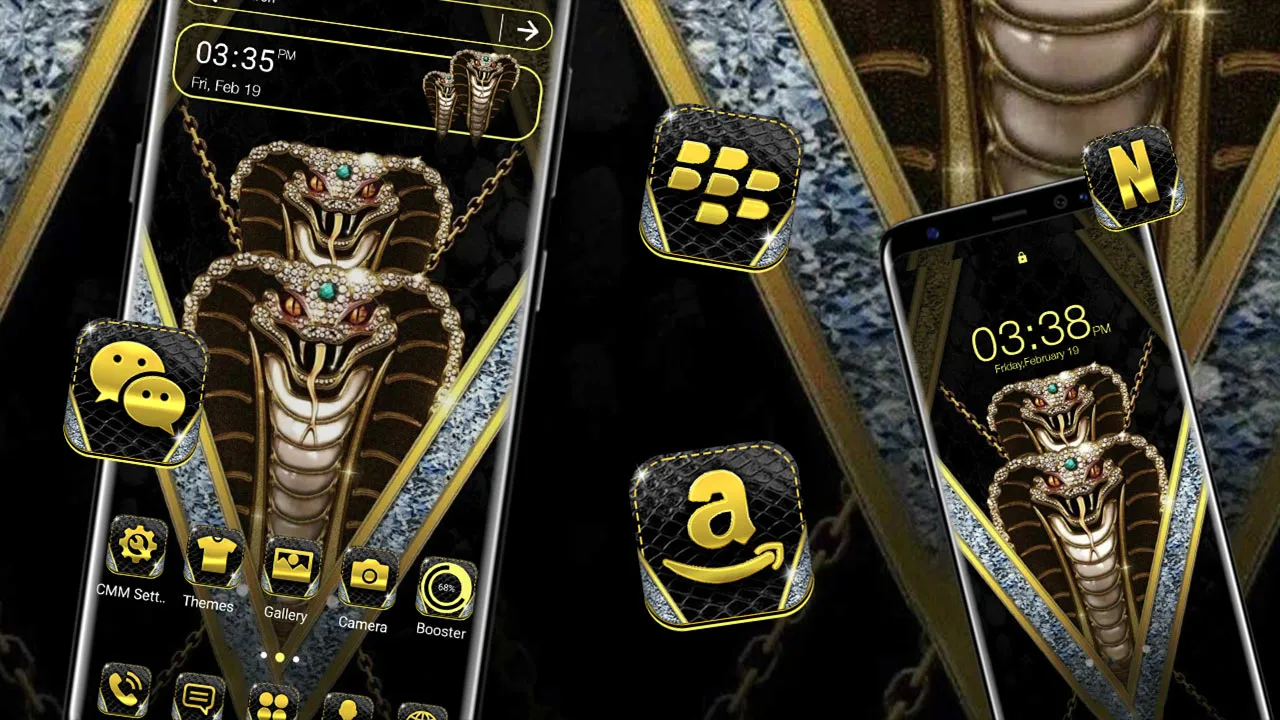 Diamond Cobra Theme | Indus Appstore | Screenshot