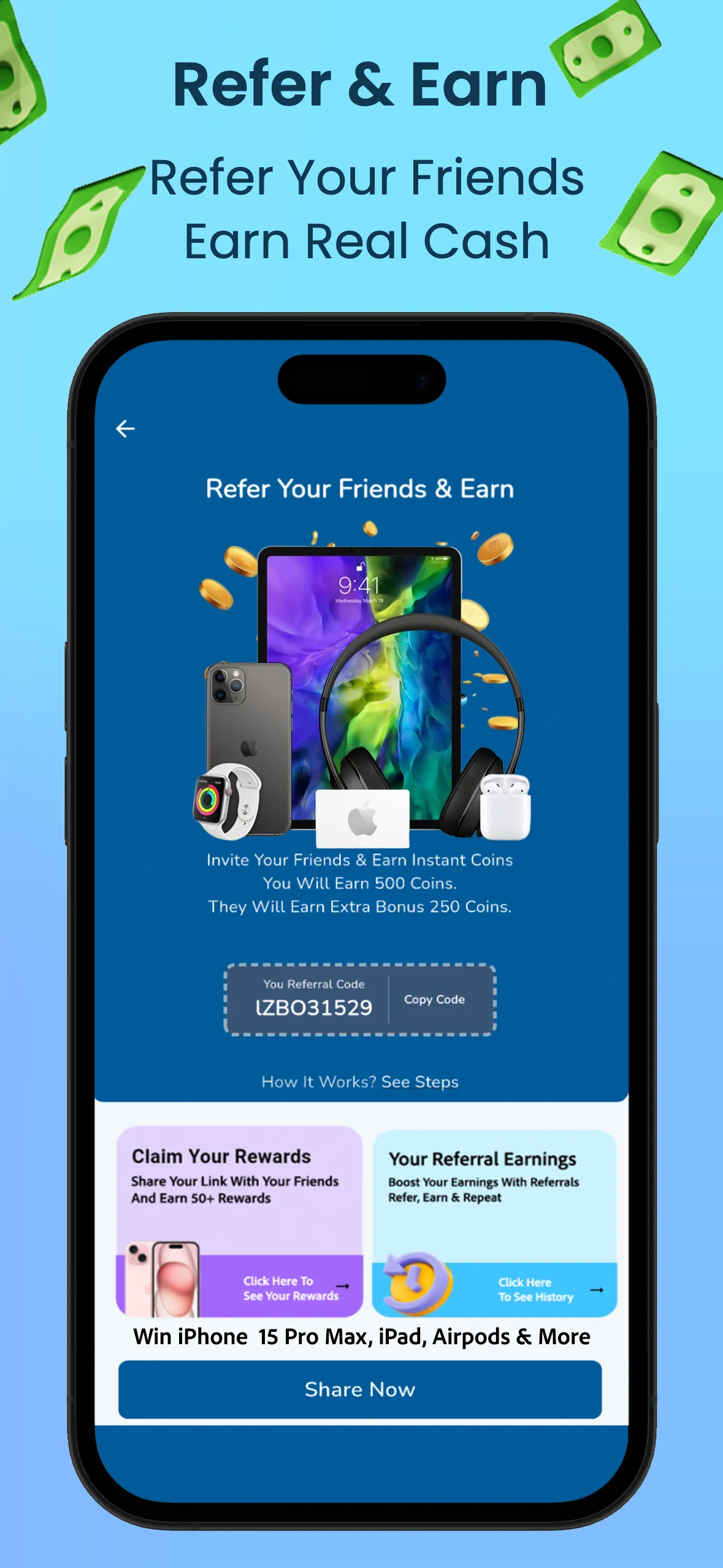 Quiz Champ: Play & Earn Cash | Indus Appstore | Screenshot