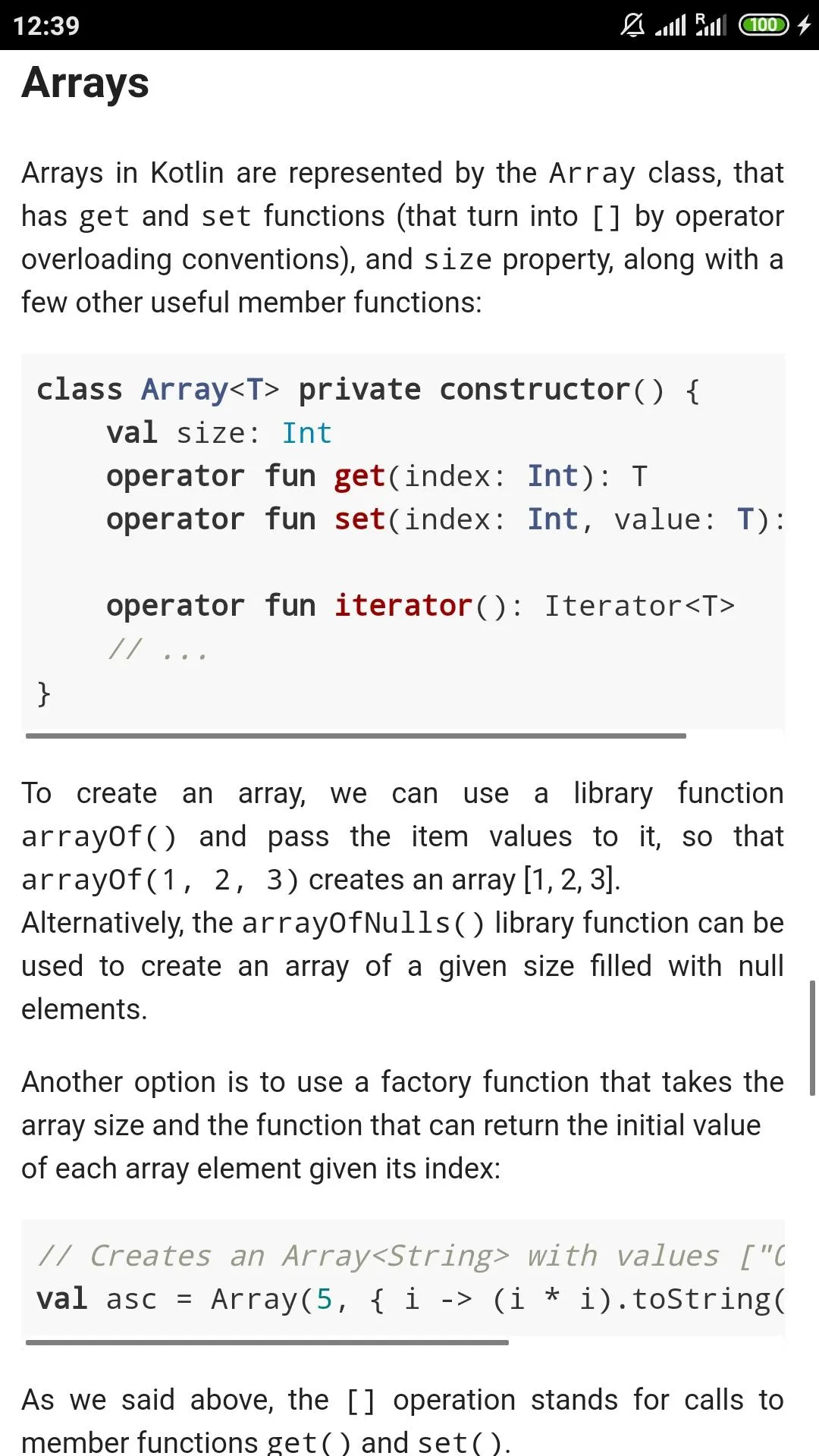 Kotlin 1.1 Docs | Indus Appstore | Screenshot