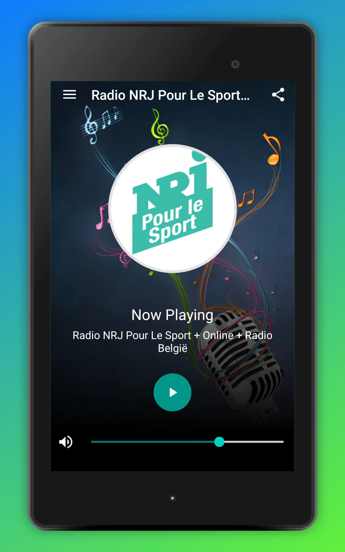 NRJ Radio App Pour Le Sport | Indus Appstore | Screenshot