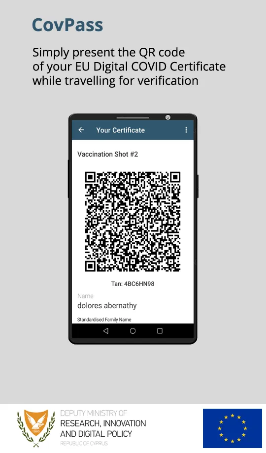 CovPass Cyprus | Indus Appstore | Screenshot