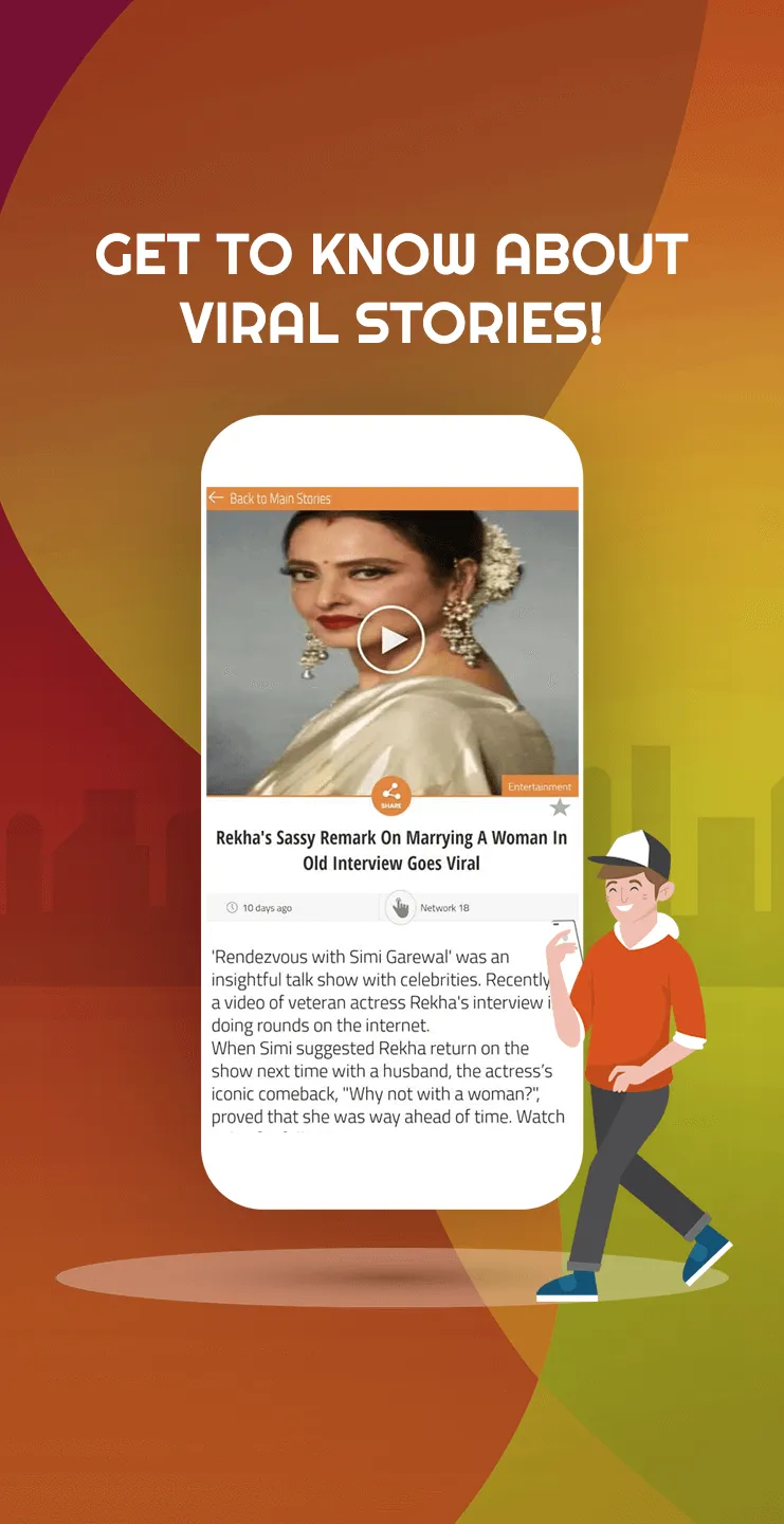 ViralShots: Read viral stories | Indus Appstore | Screenshot