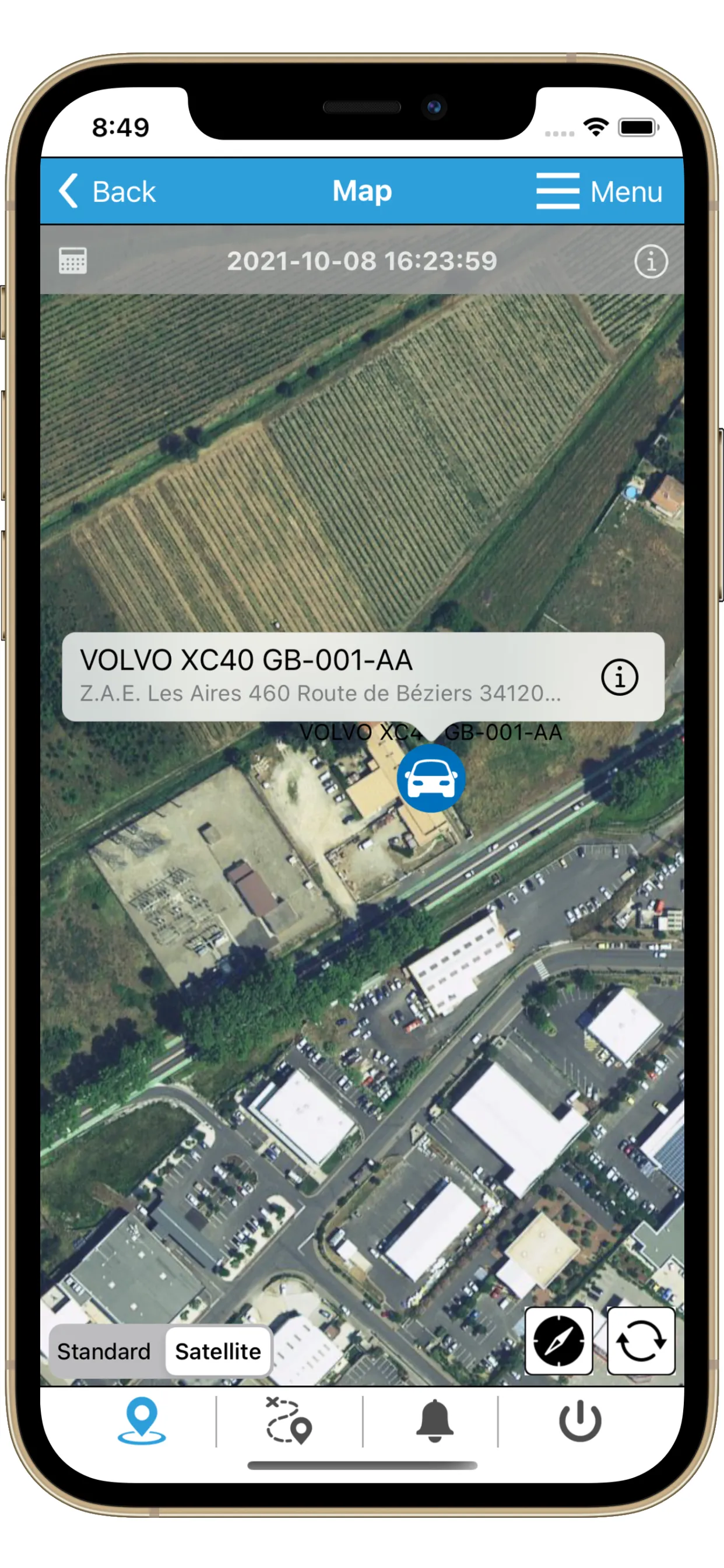 jelocalise.fr GPS Trackers | Indus Appstore | Screenshot