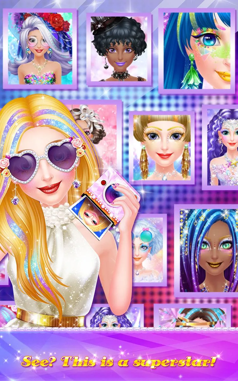 Superstar Makeup Party | Indus Appstore | Screenshot