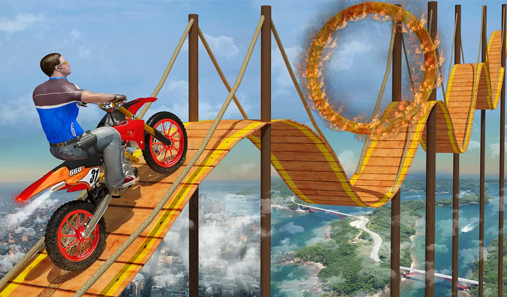 Bike Tricks Trail Stunt Master | Indus Appstore | Screenshot